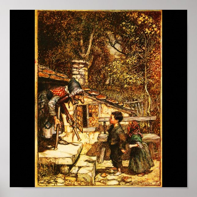 Poster-Vintage Illustration-Rackham 37 Poster (Vorne)