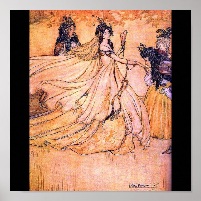 Poster-Vintage Illustration-Rackham 9 Poster (Vorne)