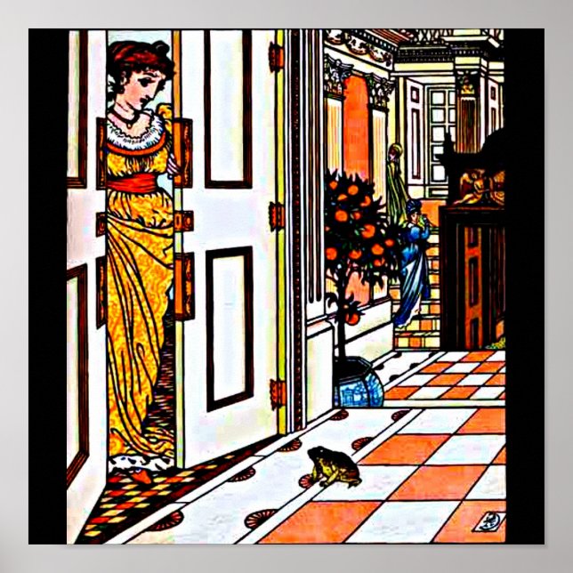 Poster-Vintage Illustration-Walter Crane 29 Poster (Vorne)