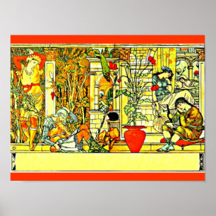 Poster-Vintage-Illustration-Walter Crane Poster