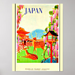 Poster Vintage Reise - Japan 6