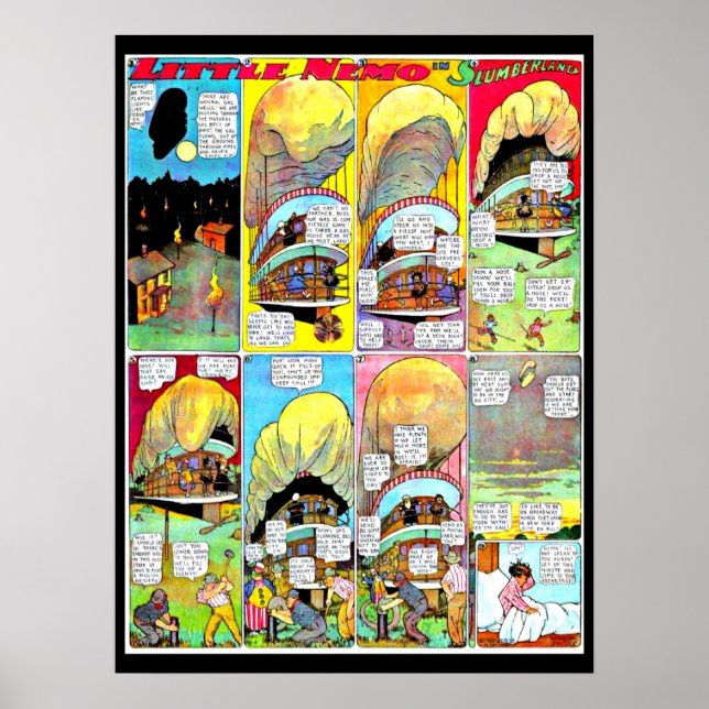 Poster-Vintages Comic-Little Nemo 17 Poster (Vorne)
