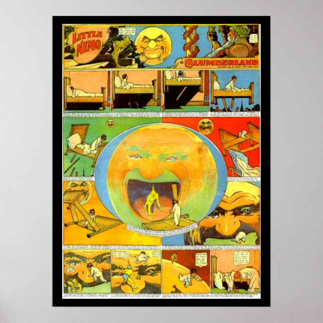 Poster-Vintages Comic-Little Nemo 21 Poster (Vorne)