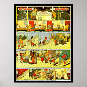 Poster-Vintages Comic-Little Nemo 3 Poster