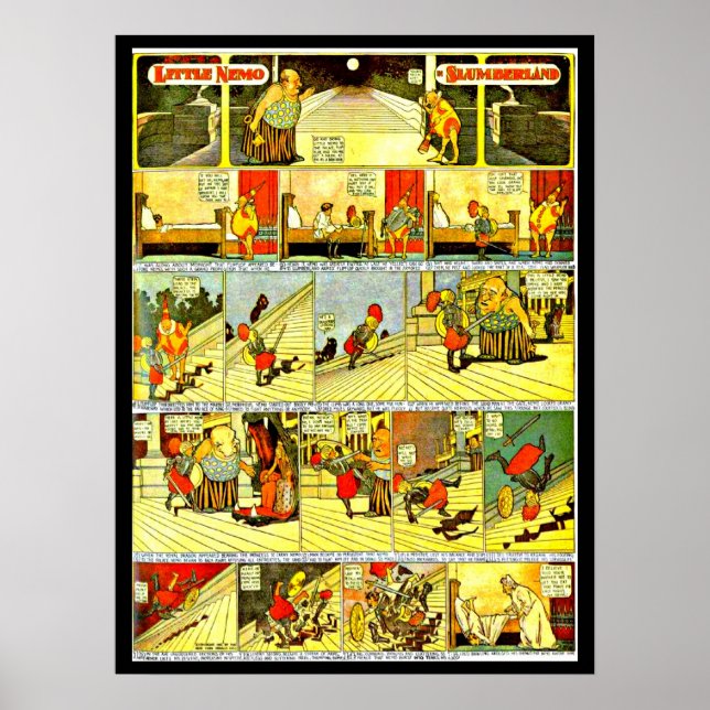 Poster-Vintages Comic-Little Nemo 3 Poster (Vorne)
