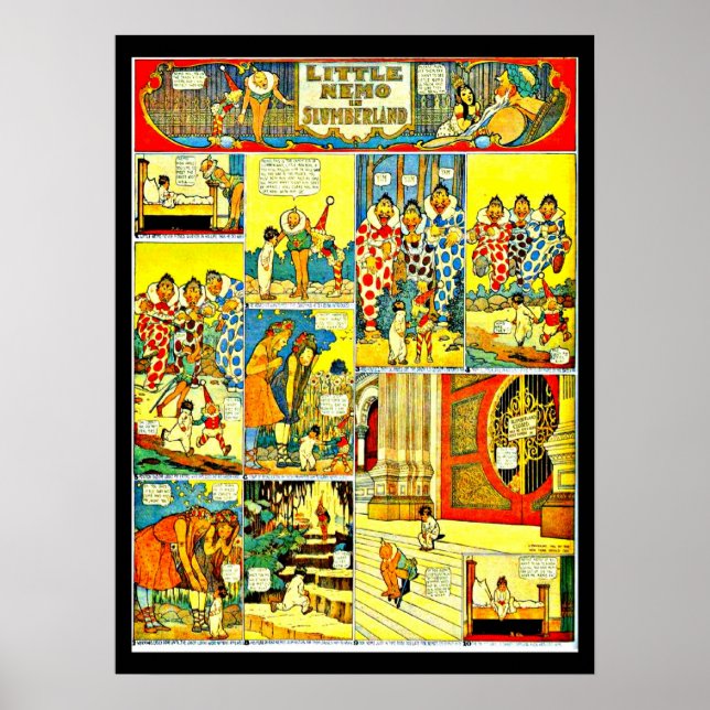 Poster-Vintages Comic-Little Nemo 5 Poster (Vorne)
