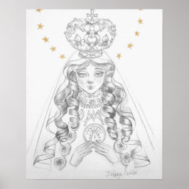 Póster Virgen del Valle, Rocio Milagroso Poster