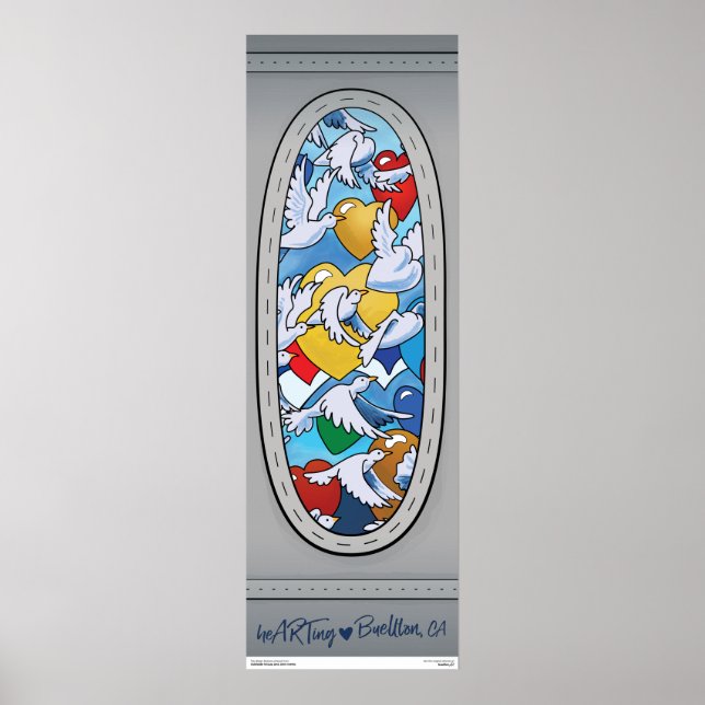 Poster - Vögel in die Liebe (Vorne)