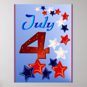 Poster vom 4. Juli