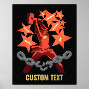 Poster vom Oktober 1917