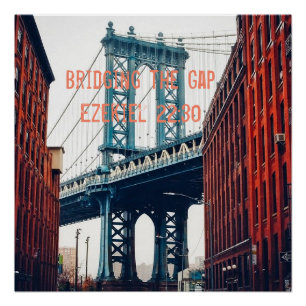 Poster von George Washington Bridge NYC