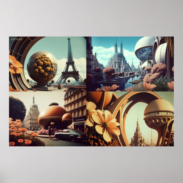 Poster von Grand Old Europe (mit Zeichnend Motherb (Vorne)