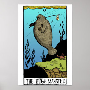 Poster von Huge Manatee