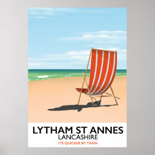 Poster von Lytham St Annes Lancashire