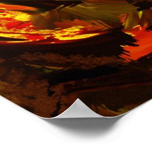 Poster Warme deinen Platz auf