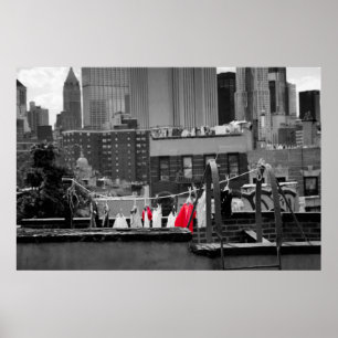 Poster: Wäscheleine Poster