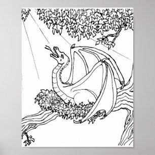 Poster - Weckend Drache