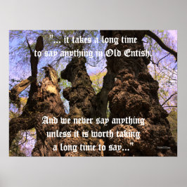 Poster - Weisheit mit Zitat