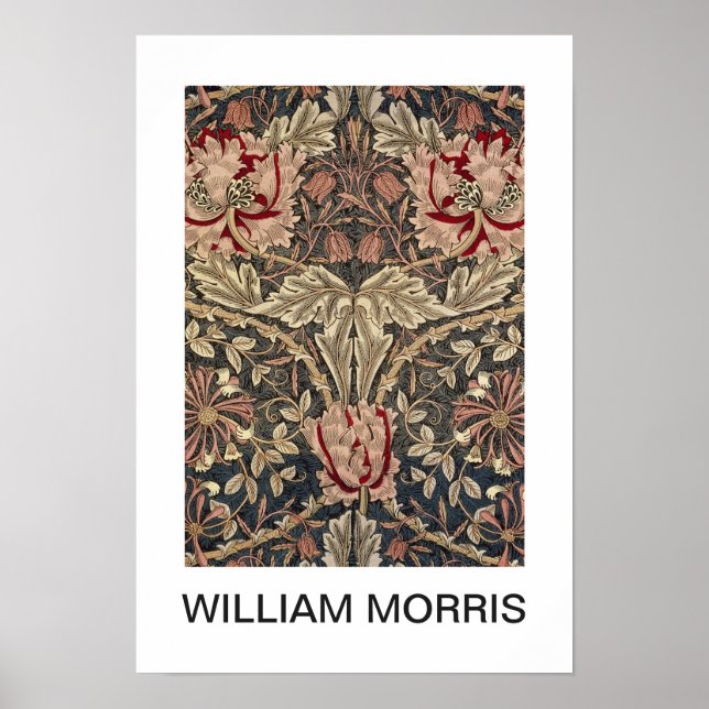 Poster - William Morris Floral Art Nouveau (Vorne)