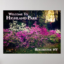 Poster - Willkommen im Highland Park Rochester NY