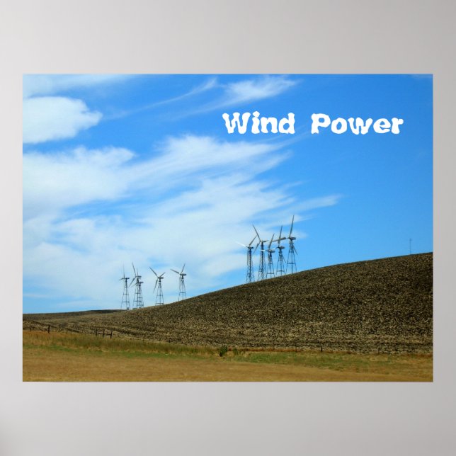 Poster - Windpark (Vorne)