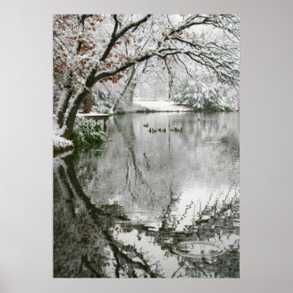 Poster Winter Szene
