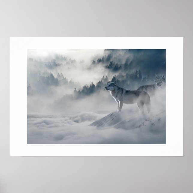 Poster Wolves (Vorne)