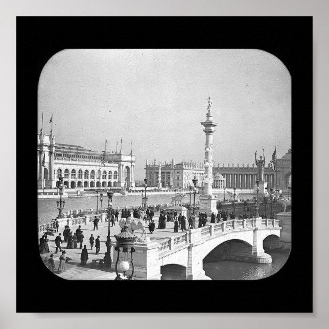 Poster-World's Fair-Court of Ehre 1893 Poster (Vorne)