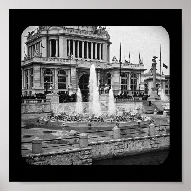 Poster-World's Fair-Electric Fountain Poster (Vorne)