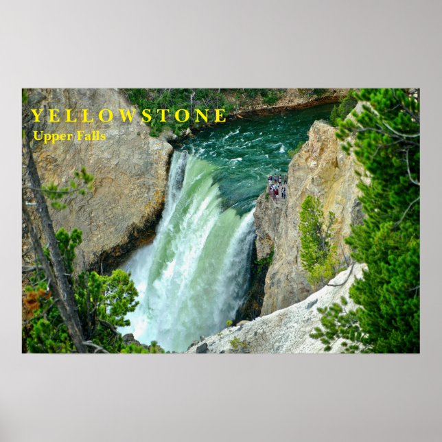Poster Yellowstone Falls (Vorne)