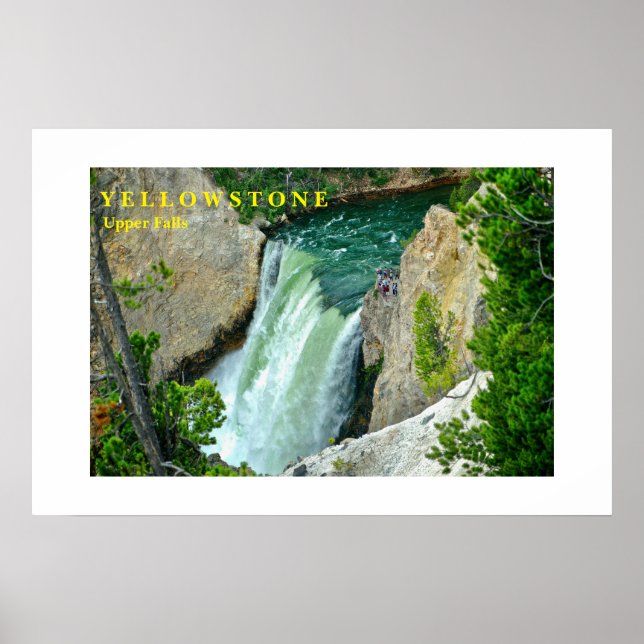 Poster Yellowstone Falls (Vorne)