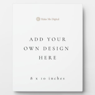 Poster-Zeichen 8x10 Zoll Fotoplatte