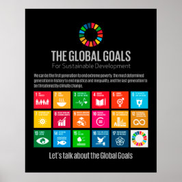 Poster zu den globalen Zielen