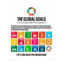 Poster zu den globalen Zielen