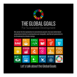 Poster zu den globalen Zielen