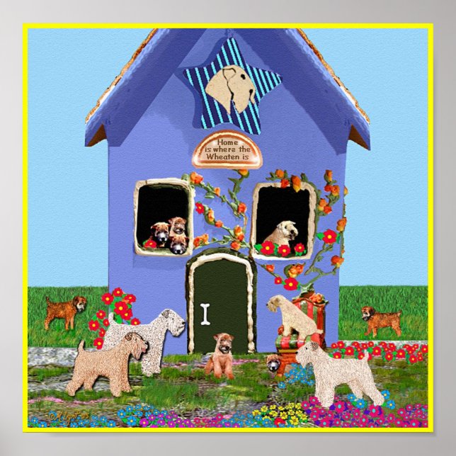 Poster: Zuhause ist der Ort, an dem das Wetter ist Poster (Vorne)