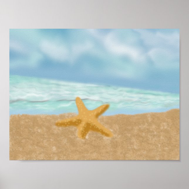 Poster zur LIEBE am Strand (Vorne)