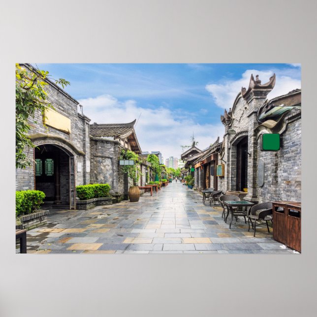 Poster zur orientalischen Architektur (Vorne)