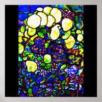 Posterfestes Glas - Tiffany 14