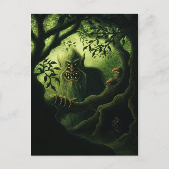 Posterkarte für das Trommelland Postkarte (Vorderseite)