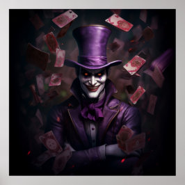 PosterLe Joker Malieux in den Karten Poster