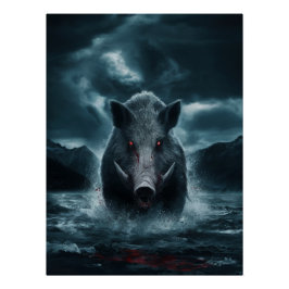 Posters Dives boar 2 Poster
