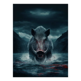 Posters Dives boar 3 Poster