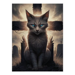 Posters Dives Cat Poster