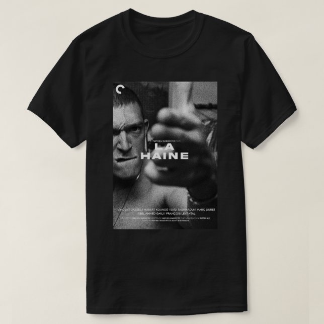 POSTERS LA HAINE Poster T-Shirt (Design vorne)
