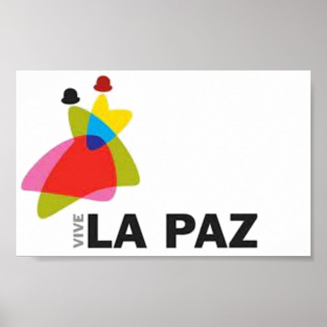 Posters vive La Paz Poster (Vorne)