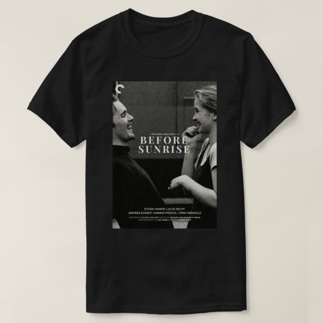 POSTERS VOR SONNENRISE-Poster T-Shirt (Design vorne)