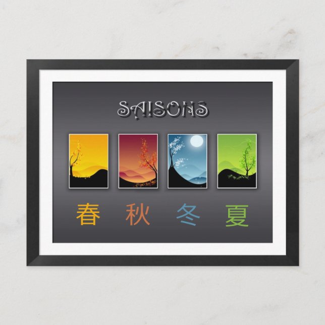 Postfach 4 Saisons Postkarte (Vorderseite)