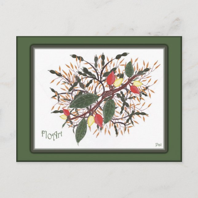 Postfach FloArt Postkarte (Vorderseite)