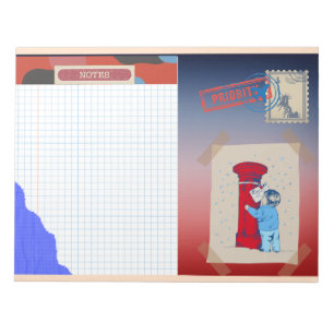 Postfach Notepad Notizblock